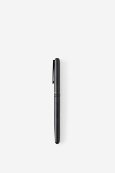 0.5Mm Rollerball Pen, BLACK