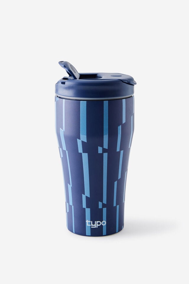 Loft Smoothie Cup 700Ml, ZIG ZAG NAVY