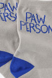 Mid Crew Socks, PAW PERSON - alternate image 3