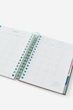 2027 A5 Weekly Bright Days Diary, ESPRESSO POLKA - example image 5