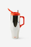 Loft Tumbler 1.2L, SILVER METALLIC / LAVA RED - example image 2