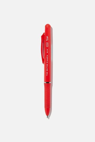 Wipeout Gel Pen, RED