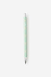 Print Play Ballpoint Pen, MINTY GRID - example image 1