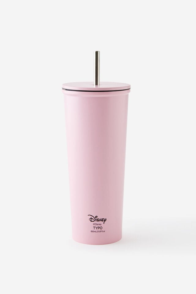 Collab Metal Smoothie Cup, LCN DIS THE ARISTOCATS / STRAWBERRY MILK