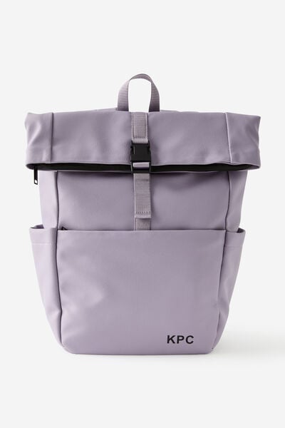 Personalised Pro Backpack, SILVER LILAC