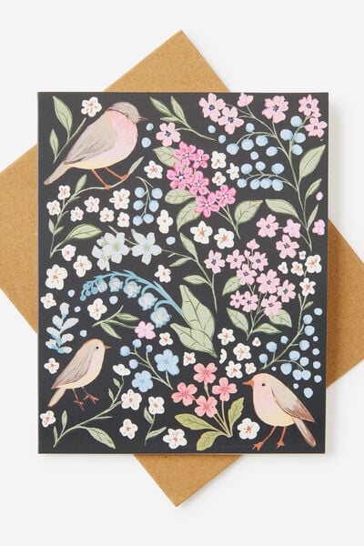 Blank Card, MIDNIGHT BLOOM