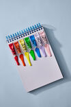 A4 Premium Spiral Watercolour Book, BLACK AZURE - example image 2