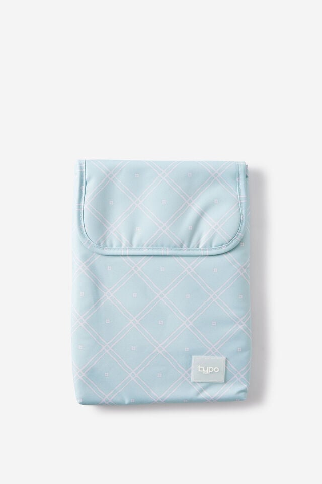 Mode 11 Inch Tablet Sleeve, MINTY GRID