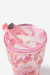Love A Latte Glass Tumbler, SNACKS - alternate image 2