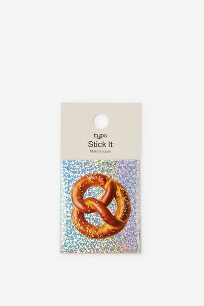 Jumbo Stick It, HOLOGRAPHIC PRETZEL