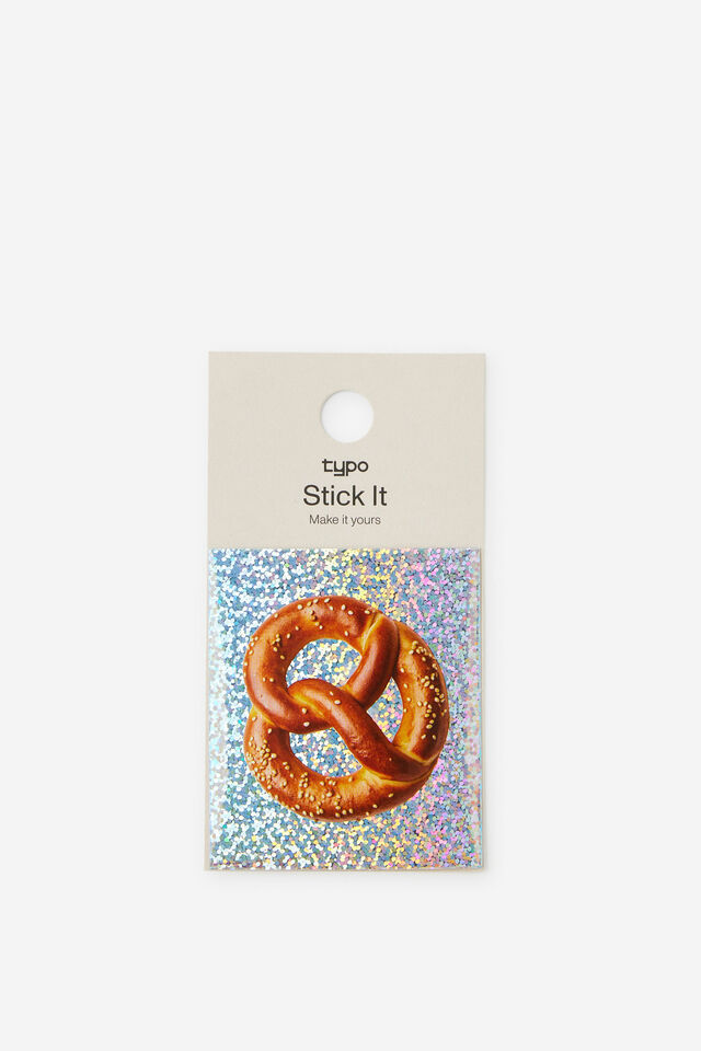 Jumbo Stick It, HOLOGRAPHIC PRETZEL