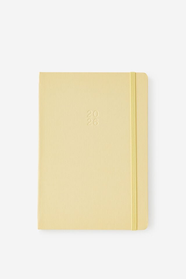 2026 A5 Weekly Hard Metro Diary, Limoncello