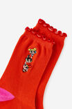 Mid Crew Socks, SUNGLASS CAT - example image 2