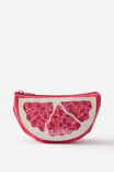 Novelty Shaped Pencil Case, POMEGRANATE - alternate image 1