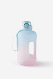The 2L Lifter Drink Bottle, ARCTIC BLUE/BLOSSOM PINK - alternate image 1