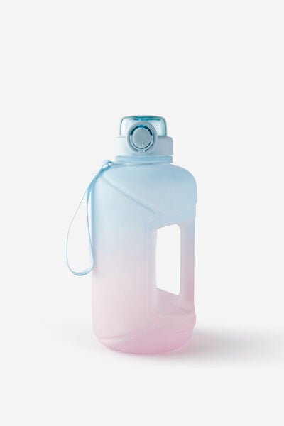 The 2L Lifter Drink Bottle, ARCTIC BLUE/BLOSSOM PINK