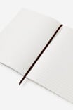 A5 Soft Lined Notetaker Notebook, ESPRESSO - example image 3