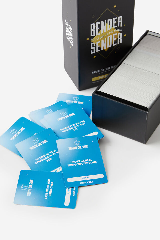 Bender Sender Drinking Game, ASSORTED