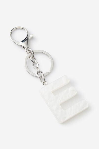 Alpha Keyrings, E / MOTHER OF PEARL