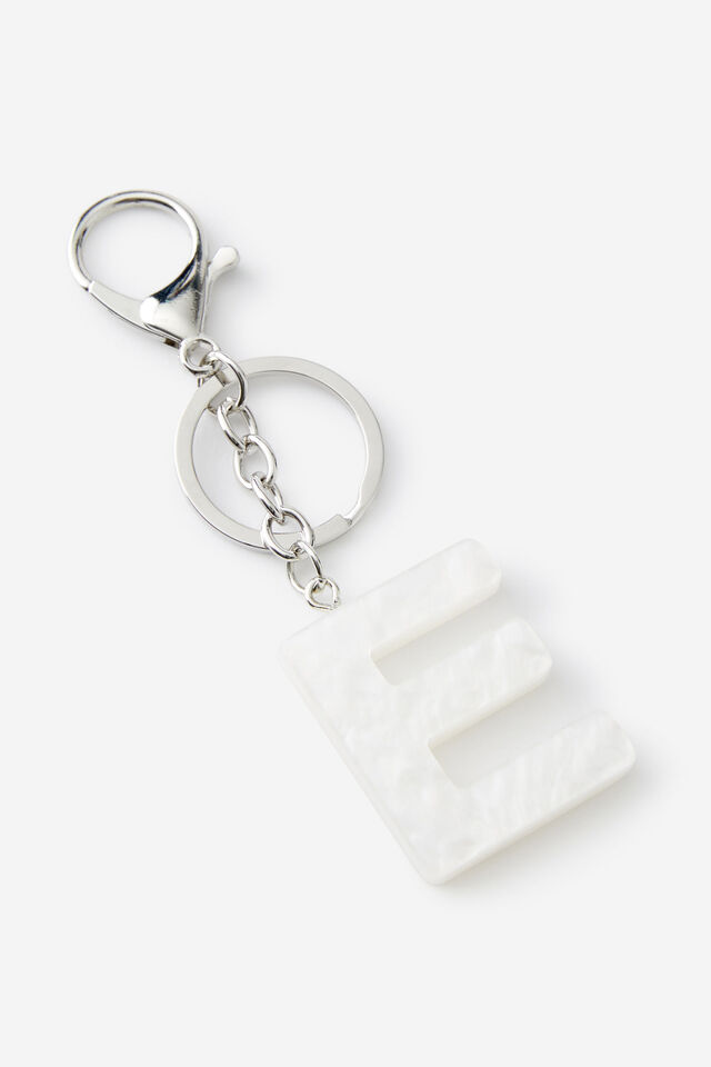 Alpha Keyrings, E / MOTHER OF PEARL