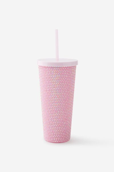 Bling It On Smoothie Cup, PINK