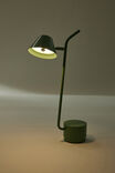 Rechargeable Desk Lamp, TYPO GREEN - alternate image 4