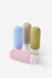 90Ml Silicone Travel Bottle Set, SUMMER BREEZE - alternate image 2
