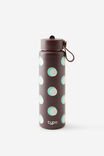 On The Move 500Ml Sipper Top, ESPRESSO POLKA - example image 2