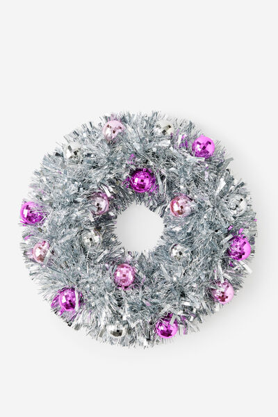 Christmas Wreath, DISCO BALLS