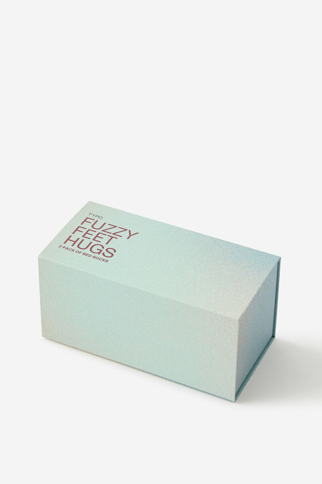 Bed Socks 2 Pk Gift Pack, LITTLE TREAT ( S/M )