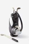 Golf Caddy Pen Set, BLACK & WHITE - alternate image 4