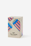 Can Cooler, SUMMER STRIPE / PINK - example image 4