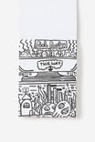 Lcn Mini Colouring Pad, LCN DOO DOODLE BOY / BLACK & WHITE - alternate image 2