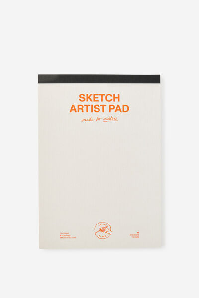 A5 Sketch Art Pad, RIVER GUM