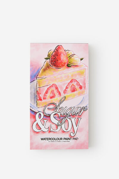 Mini Watercolour Paint Pad 2.0, SUGAR & SOY