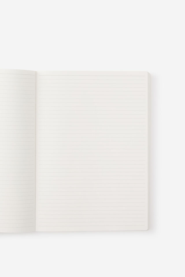 Metro B5 Soft Lined Notebook, Bay Leaf