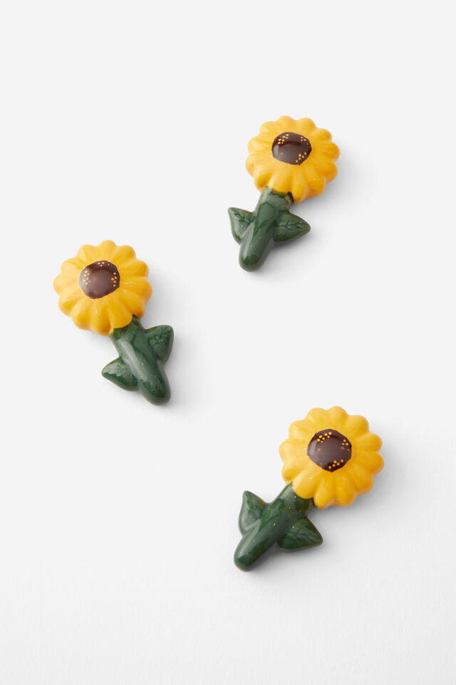Paint Brush Holder Pack, SUNFLOWERS