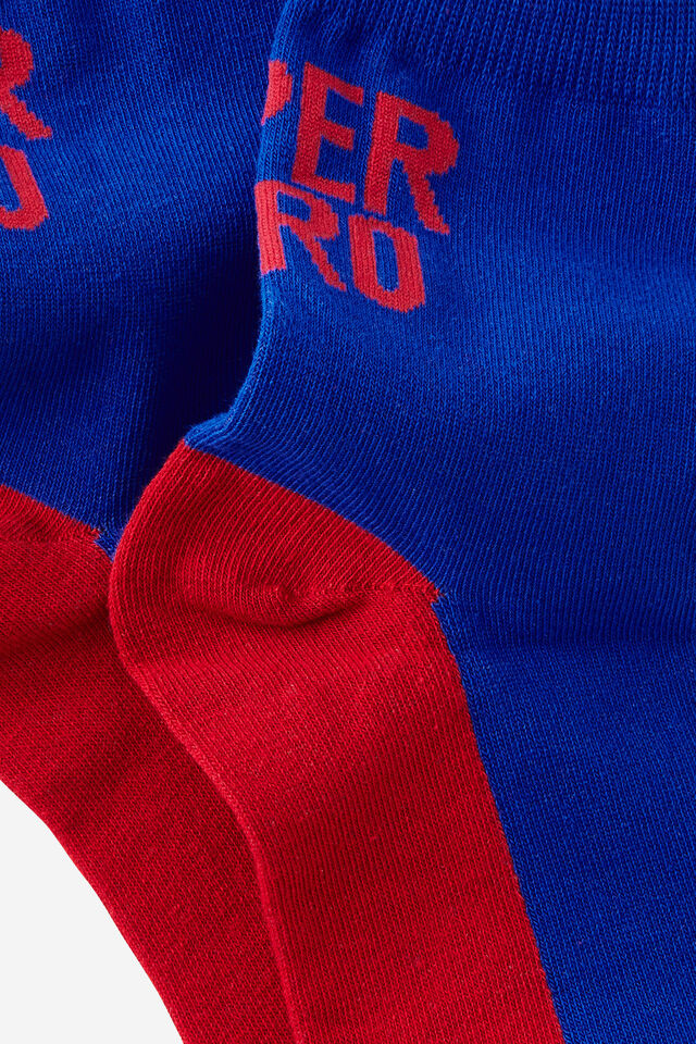 Mid Crew Socks, SUPER HEROS