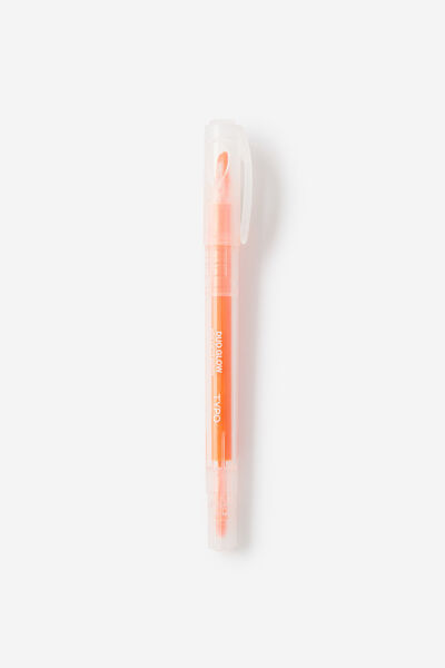 Duoglow Highlighter Marker, ORANGE