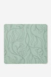 Mouse Mat, MIRA FOLIAGE /TYPO GREEN - alternate image 1