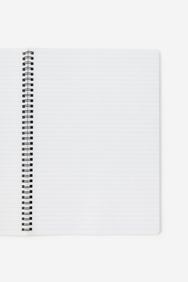A4 Spiralbound Notebook, LUCKY STRAWBERRY MILK
