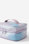 3 Fold Hanging Cos Case Pu, DIFFUSION/SILVER LILAC - alternate image 2