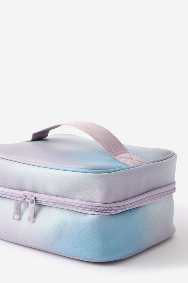 3 Fold Hanging Cos Case Pu, DIFFUSION/SILVER LILAC