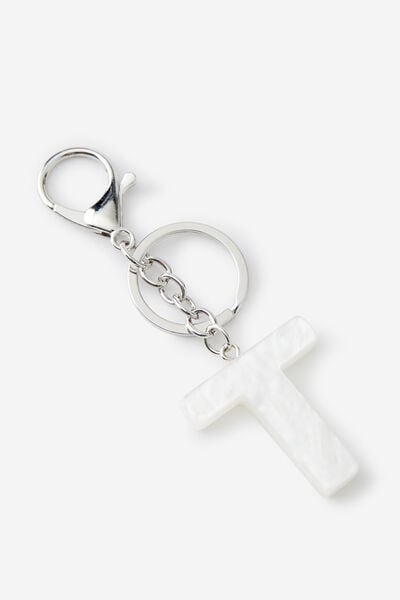 Alpha Keyrings, T / MOTHER OF PEARL