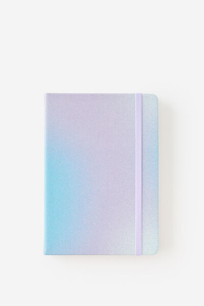 Metro B6 Hard Lined Notebook, DIFFUSION SILVER LILAC