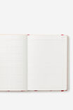 2026 B6 Weekly Hard Metro Diary, Ditsy Pansy Pink Clay - alternate image 3