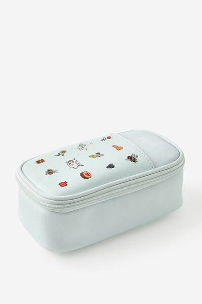 Personalised Premium Arlow Pencil Case, LITTLE TREATS SEA MIST