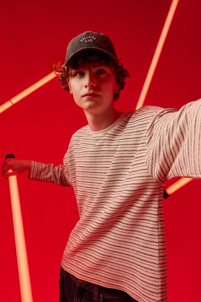 Collab Just Another Dad Cap, LCN NET STRANGER THINGS HELLFIRE CLUB