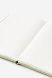 Metro B5 Hard Lined Notebook, Little Treats Bay Leaf - alternate image 3