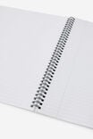 A4 Spiral Lined Notebook, NORTH SEA - alternate image 3